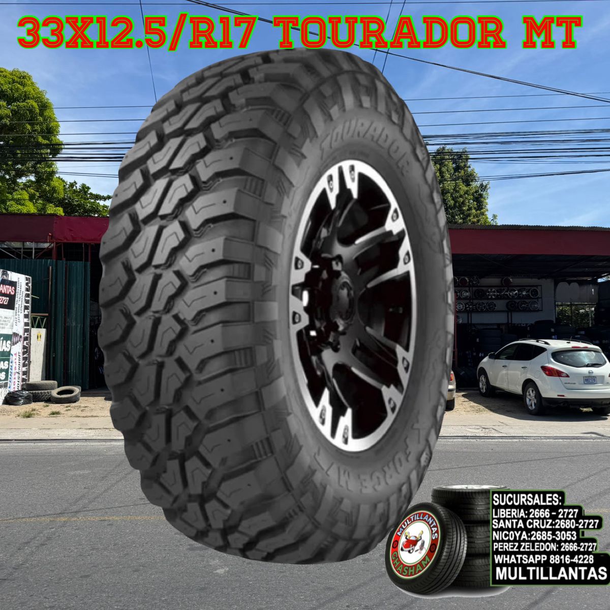 33X12.5R17 TOURADOR MT LT 8PR